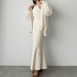 Louere アシメストラップマーメイドキャミワンピース | Louere | 詳細画像3 