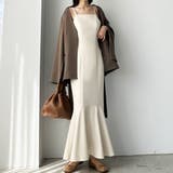 Louere アシメストラップマーメイドキャミワンピース | Louere | 詳細画像5 