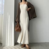 Louere アシメストラップマーメイドキャミワンピース | Louere | 詳細画像6 