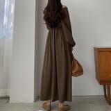 Louere 2wayウエストギャザーボリュームスリーブワンピース | Louere | 詳細画像33 