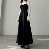 【選べる】デザインフレアキャミワンピース（フレア／Iライン／マーメイド） | Louere | 詳細画像10 