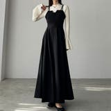 【選べる】デザインフレアキャミワンピース（フレア／Iライン／マーメイド） | Louere | 詳細画像11 