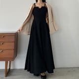 【選べる】デザインフレアキャミワンピース（フレア／Iライン／マーメイド） | Louere | 詳細画像13 