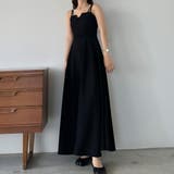 【選べる】デザインフレアキャミワンピース（フレア／Iライン／マーメイド） | Louere | 詳細画像15 