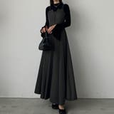 【選べる】デザインフレアキャミワンピース（フレア／Iライン／マーメイド） | Louere | 詳細画像17 