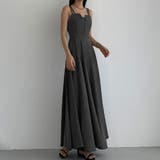 【選べる】デザインフレアキャミワンピース（フレア／Iライン／マーメイド） | Louere | 詳細画像21 