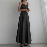 【選べる】デザインフレアキャミワンピース（フレア／Iライン／マーメイド） | Louere | 詳細画像22 