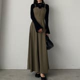 【選べる】デザインフレアキャミワンピース（フレア／Iライン／マーメイド） | Louere | 詳細画像30 