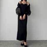 【選べる】デザインフレアキャミワンピース（フレア／Iライン／マーメイド） | Louere | 詳細画像38 