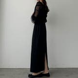 【選べる】デザインフレアキャミワンピース（フレア／Iライン／マーメイド） | Louere | 詳細画像39 