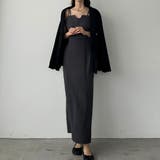 【選べる】デザインフレアキャミワンピース（フレア／Iライン／マーメイド） | Louere | 詳細画像41 