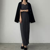 【選べる】デザインフレアキャミワンピース（フレア／Iライン／マーメイド） | Louere | 詳細画像42 