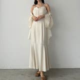 【選べる】デザインフレアキャミワンピース（フレア／Iライン／マーメイド） | Louere | 詳細画像43 