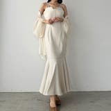 【選べる】デザインフレアキャミワンピース（フレア／Iライン／マーメイド） | Louere | 詳細画像44 