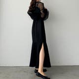 【選べる】デザインフレアキャミワンピース（フレア／Iライン／マーメイド） | Louere | 詳細画像48 