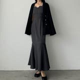 【選べる】デザインフレアキャミワンピース（フレア／Iライン／マーメイド） | Louere | 詳細画像50 