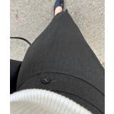 Louere 裏起毛ヘリンボーンタイトラップ風スカート | Louere | 詳細画像14 