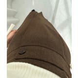 Louere 裏起毛ヘリンボーンタイトラップ風スカート | Louere | 詳細画像16 