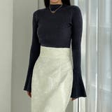 Louere フレアスリットスリーブハイネックリブニット | Louere | 詳細画像25