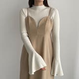 Louere フレアスリットスリーブハイネックリブニット | Louere | 詳細画像5