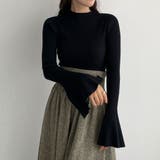 Louere フレアスリットスリーブハイネックリブニット | Louere | 詳細画像7