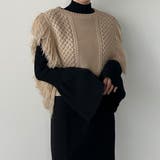 Louere フリンジニットベスト | Louere | 詳細画像10 
