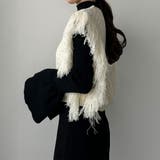 Louere フリンジニットベスト | Louere | 詳細画像3 