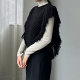 Louere フリンジニットベスト | Louere | 詳細画像7 