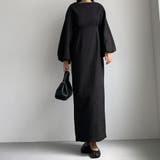 Louere ふくれジャガードIラインワンピース | Louere | 詳細画像4 