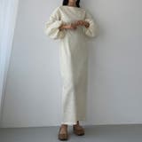 Louere ふくれジャガードIラインワンピース | Louere | 詳細画像7 