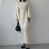 Louere ふくれジャガードIラインワンピース | Louere | 詳細画像8 