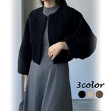 Louere コクーンスリーブショートブルゾン | Louere | 詳細画像1 