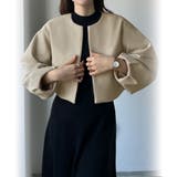 Louere コクーンスリーブショートブルゾン | Louere | 詳細画像11 