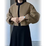 Louere コクーンスリーブショートブルゾン | Louere | 詳細画像7 