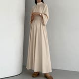 Louere ハイネックボリュームスリーブフレアワンピース | Louere | 詳細画像10