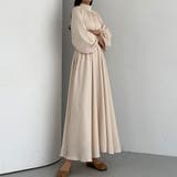 Louere ハイネックボリュームスリーブフレアワンピース | Louere | 詳細画像11