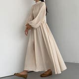 Louere ハイネックボリュームスリーブフレアワンピース | Louere | 詳細画像12