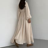 Louere ハイネックボリュームスリーブフレアワンピース | Louere | 詳細画像13