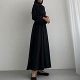 Louere ハイネックボリュームスリーブフレアワンピース | Louere | 詳細画像4