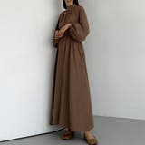 Louere ハイネックボリュームスリーブフレアワンピース | Louere | 詳細画像6