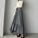 Louere ツイード裾フレアスカート | Louere | 詳細画像17 