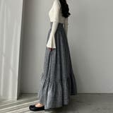 Louere ツイード裾フレアスカート | Louere | 詳細画像18 