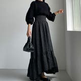 Louere ツイード裾フレアスカート | Louere | 詳細画像4 