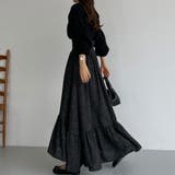 Louere ツイード裾フレアスカート | Louere | 詳細画像5 