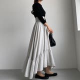 Louere ツイード裾フレアスカート | Louere | 詳細画像8 