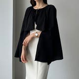 ブラック | Louere スリットスリーブショートボレロ | Louere