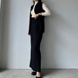 Louere ベスト＋ハイウエストペンシルスカートセットアップ | Louere | 詳細画像4 