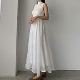 Louere ボトルネックニットドッキングワンピース【ペチスカートセット】 | Louere | 詳細画像9 