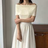 Louere ワイドオフショルニットトップス | Louere | 詳細画像3