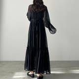 louere 【ペチコートset】シアーティアードワンピース | Louere | 詳細画像10 